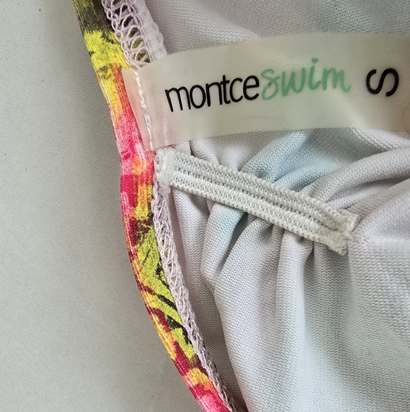 Montce Bikini Set in Picchu - Triangle Top and Cheeky Bottoms - Size Small - Picture 11 of 11